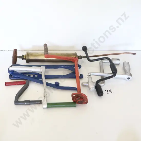 Crank Handles, Brass Pump Ect X 8