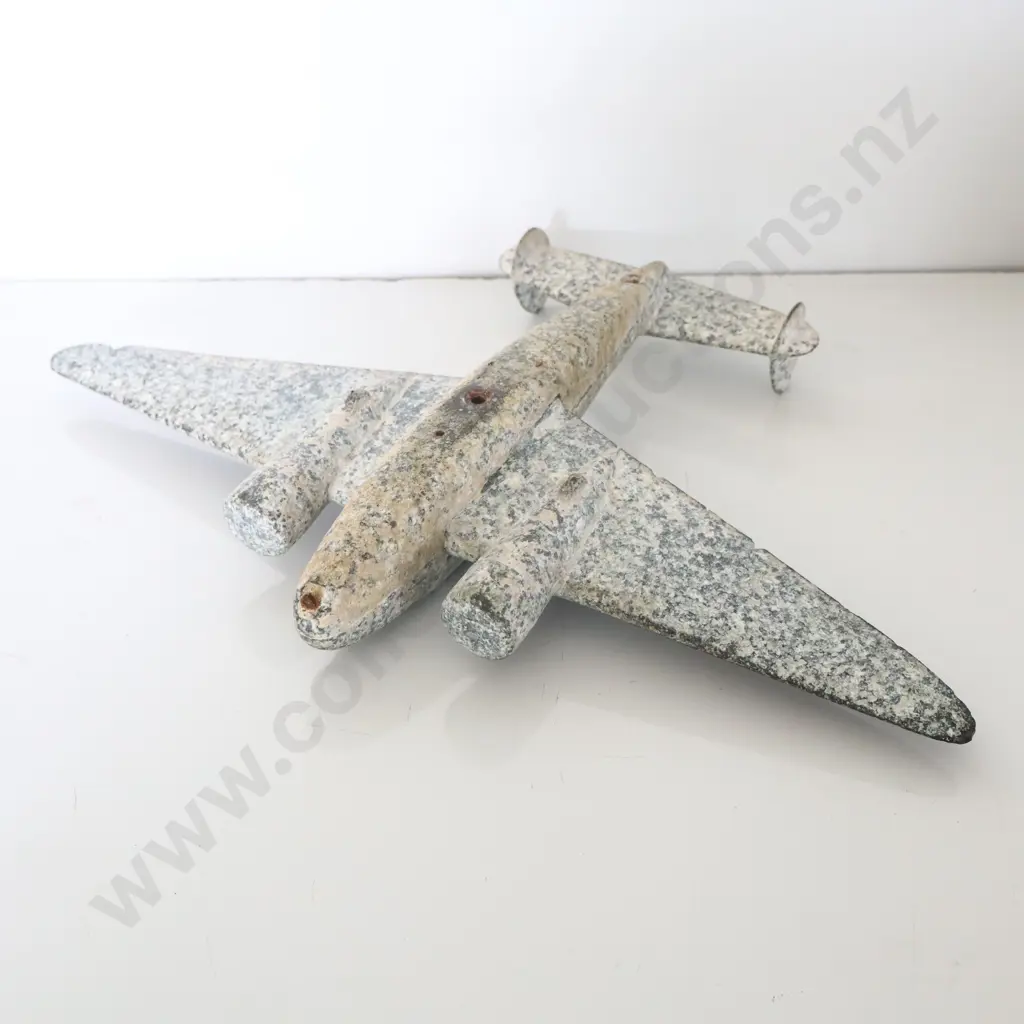 Vintage Aluminium Aeroplane Image 1++