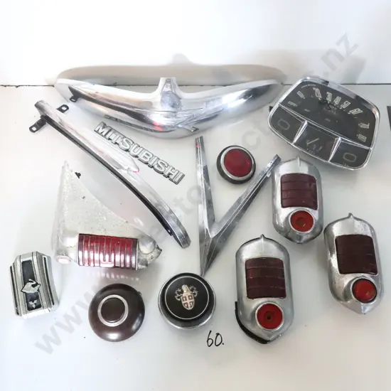 Vintage Chrome Trim X 13 Approx