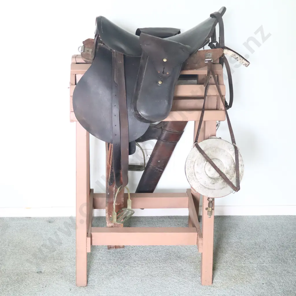 WW1 Colonel Max Aldred Saddle And Holster Image 1++