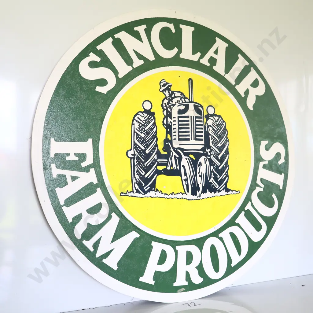 Sinclair Farm Products Hand Painted Sign Image 1++