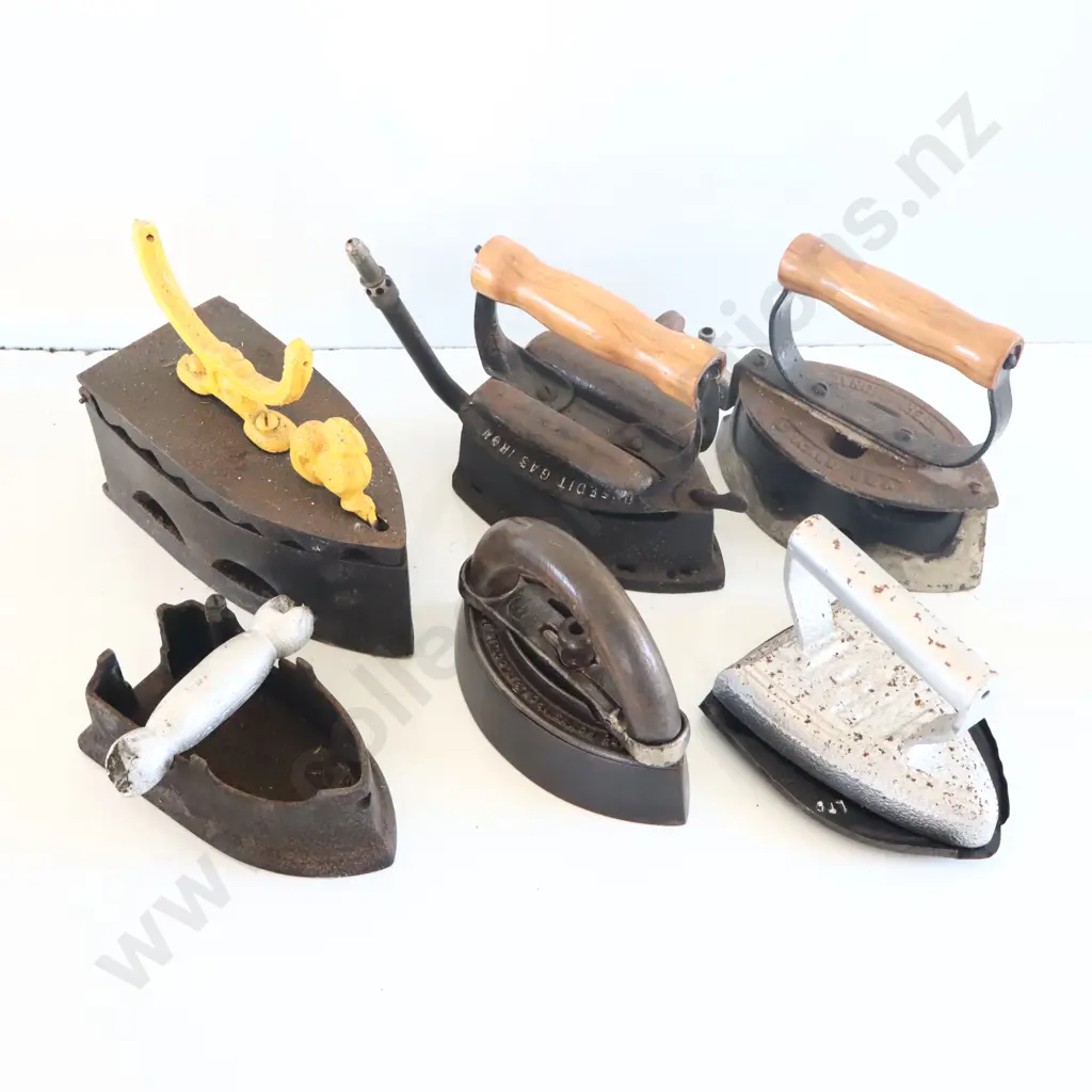 Antique Irons X 6 Image 1++
