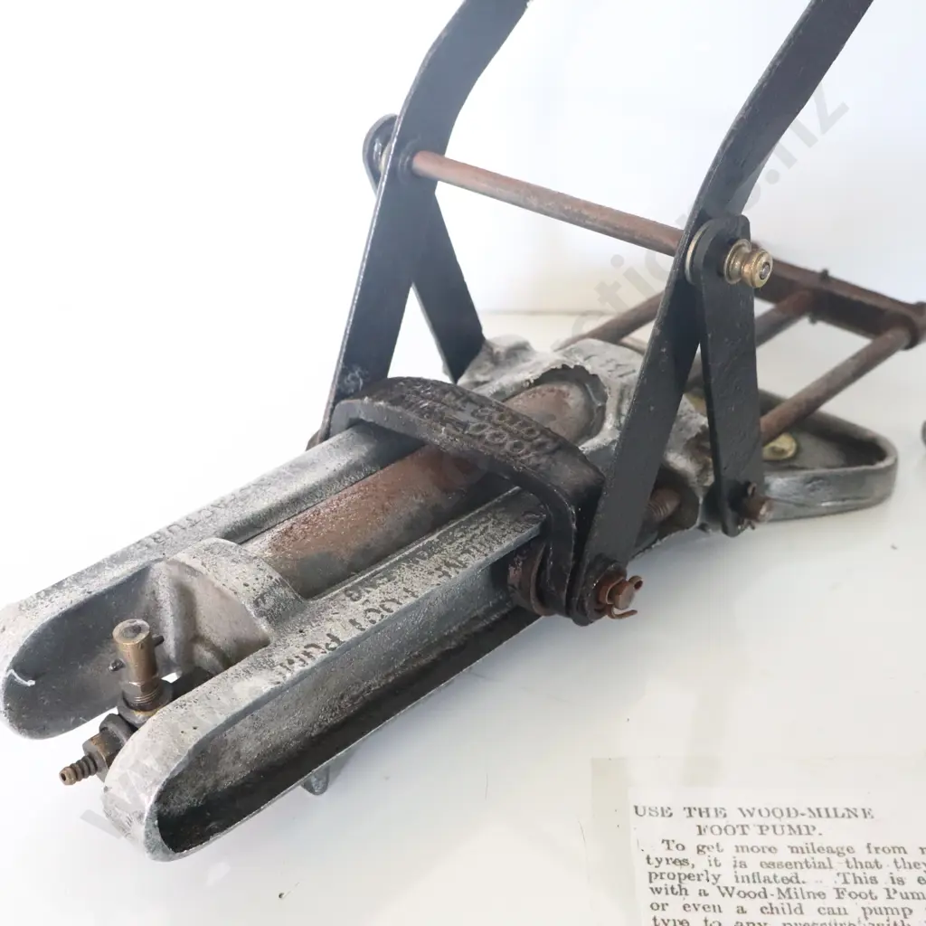 Wood Milne Foot Pump And Kellogg Tyre Pump Image 1++
