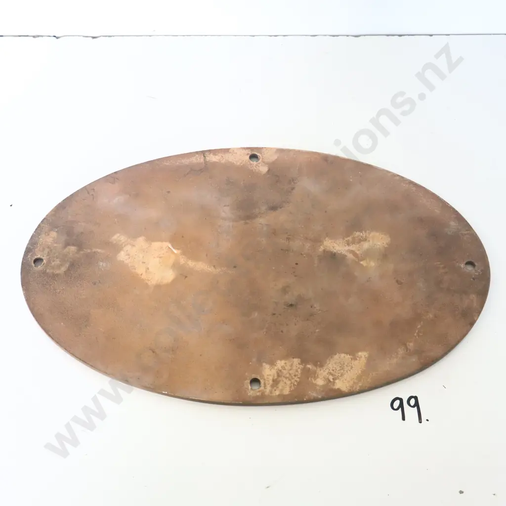 NZR Brass Plate AB 817 Image 1++