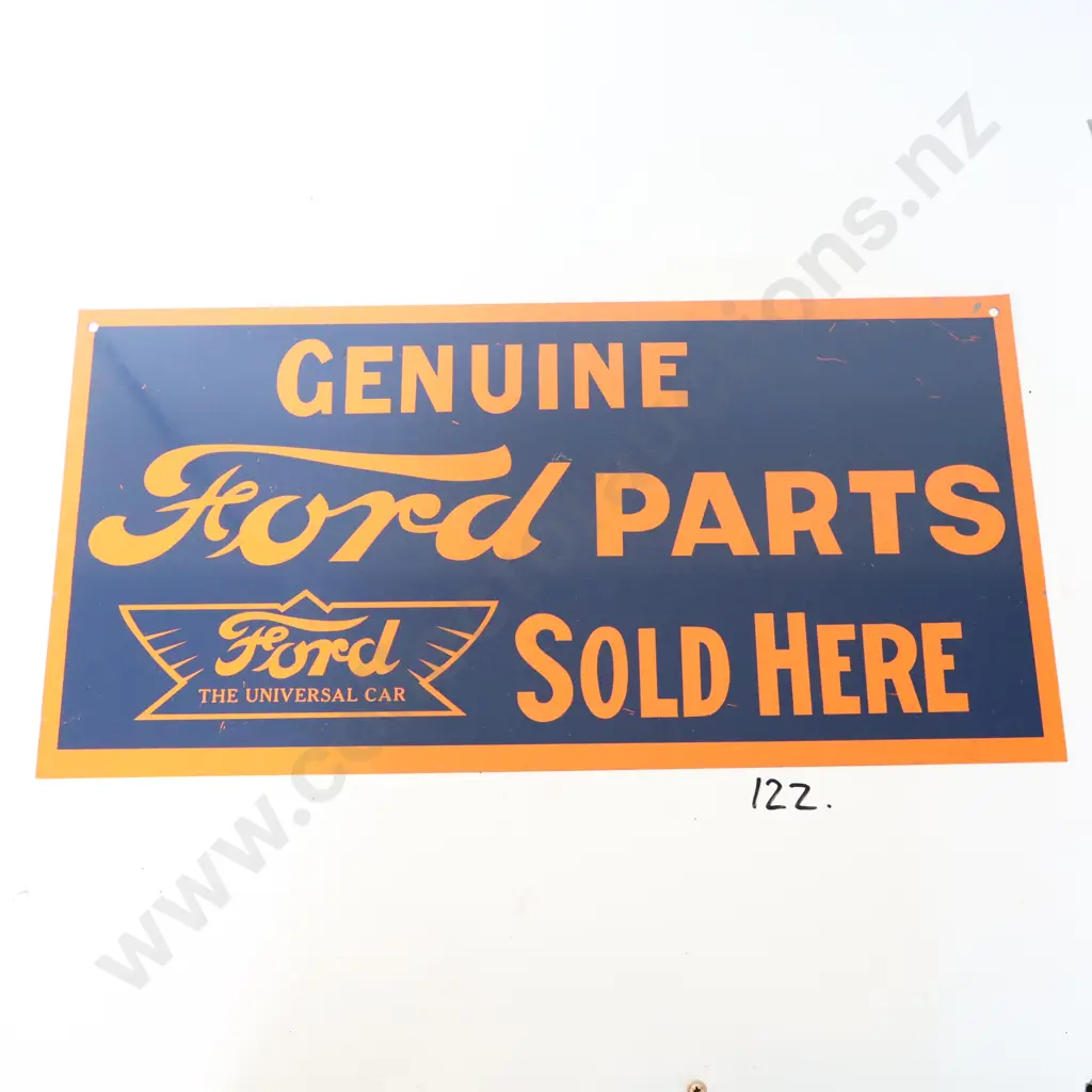 Reproduction Ford Parts Sold Here Sign Image 1++