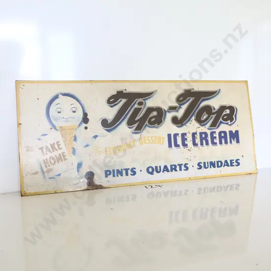 Original Tip Top Icecream Sign