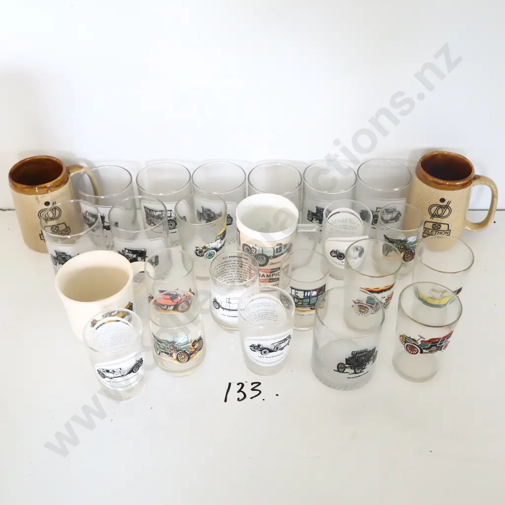 Veteran Themed Glasses And Cups X 29 Approx Image 1++