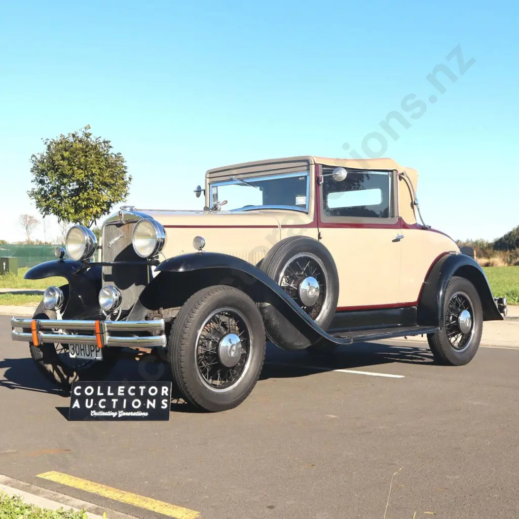 1930 Hupmobile Cabriolet Image 1++