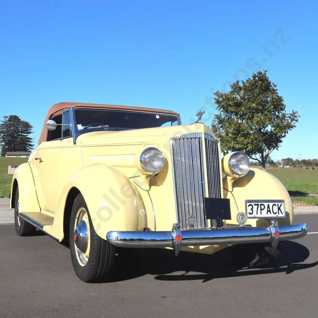 1937 Packard Model 115 Roadster. Image 1++