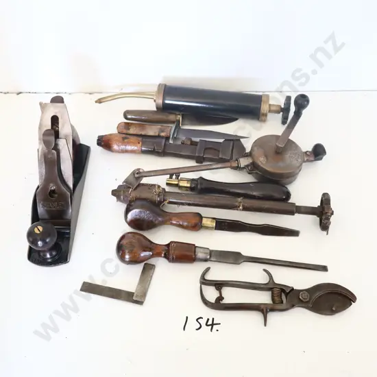 Old Tools, Knifes Ect