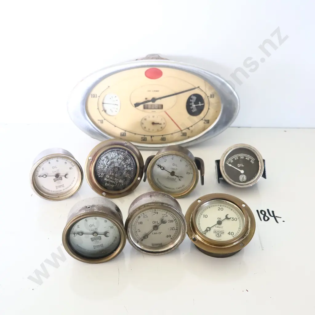 Hillman Speedo And Vintages Guages X 7 Image 1++