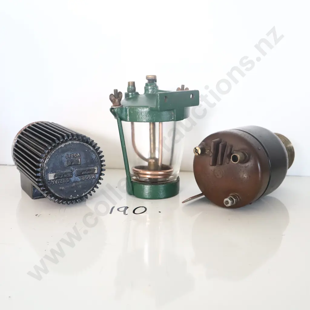 Lubricator, Mechanical Equipment Co, High St, Auckland And Ignition Coils X 2 Image 1++