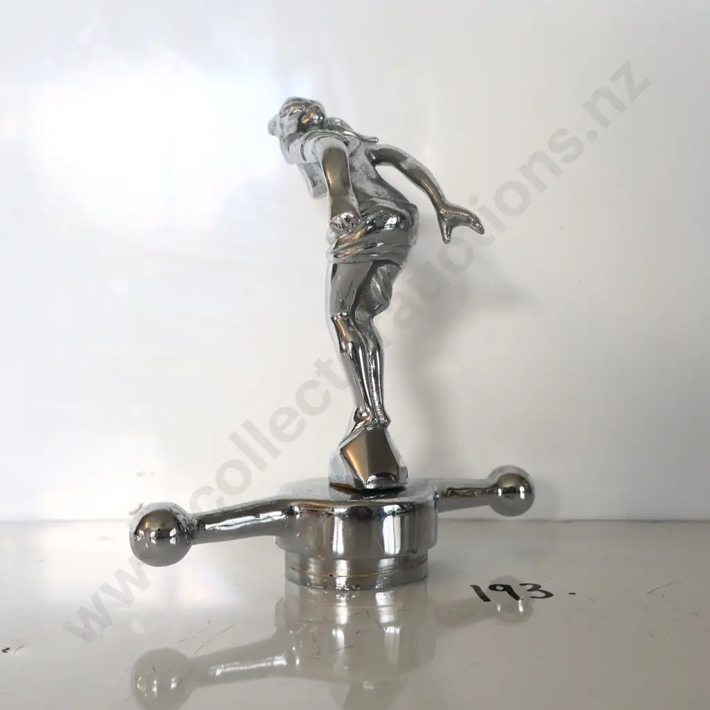 1920s Speed Nymph Car Mascot Made By Louis Le Jeune Image 1++