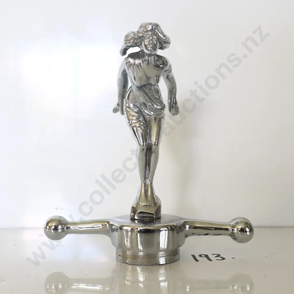1920s Speed Nymph Car Mascot Made By Louis Le Jeune Image 1++