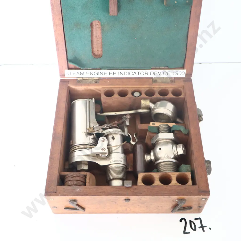 1900s Horsepower Indicator For Steam Engines Image 1++