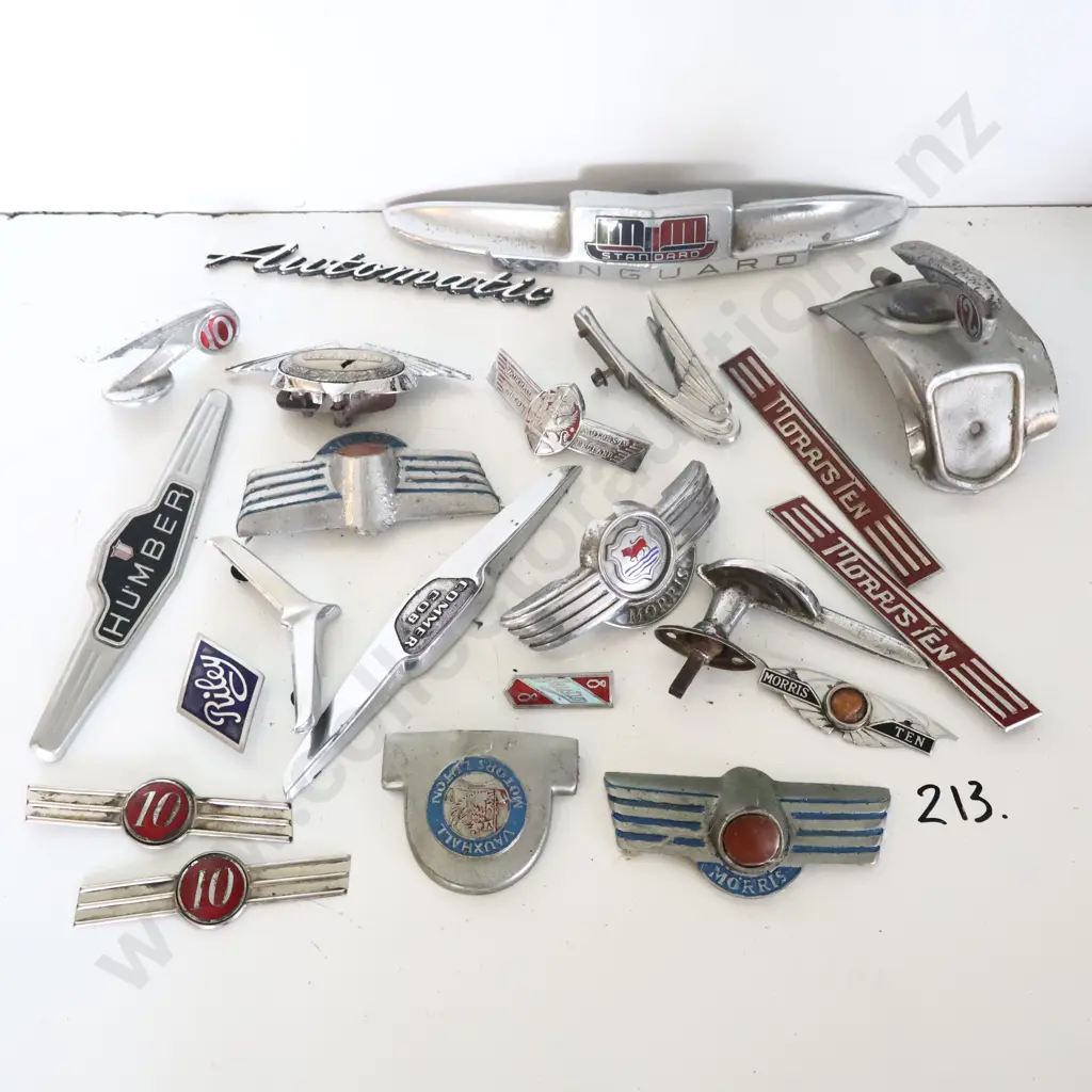 English Car Badges X 22 Approx Image 1++