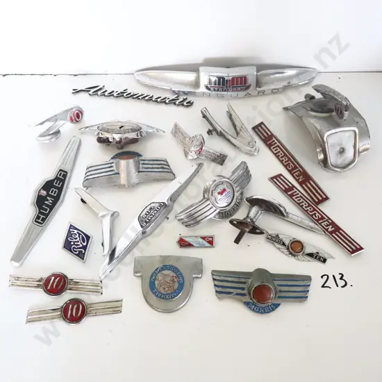 English Car Badges X 22 Approx