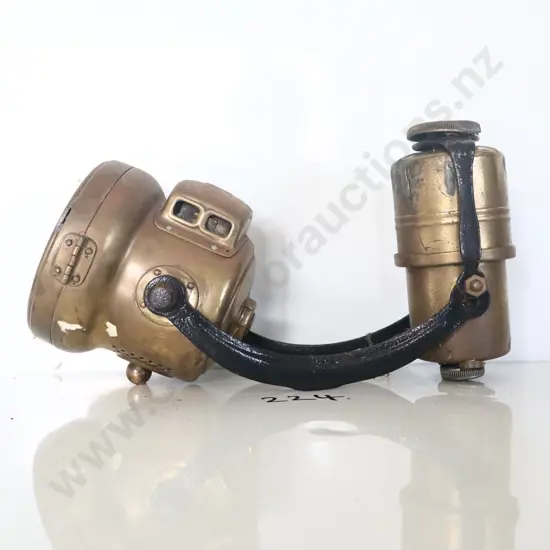 Early Motorcycle Carbide Light