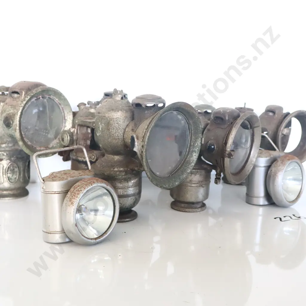 Carbide Bicycle Lights X 8 Image 1++