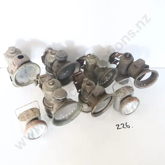 Carbide Bicycle Lights X 8