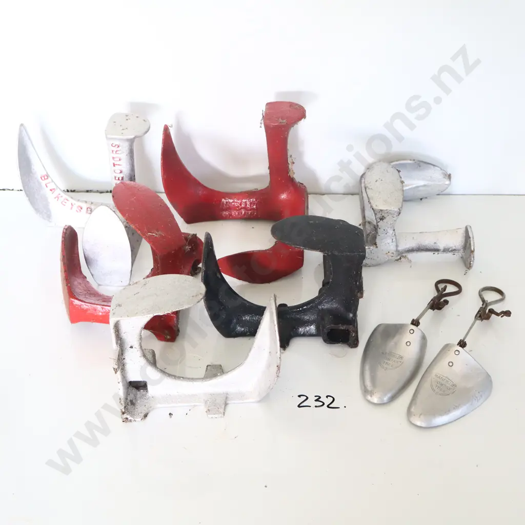 Shoe Lasts X 6. Shoe Stretchers X 2 Image 1++