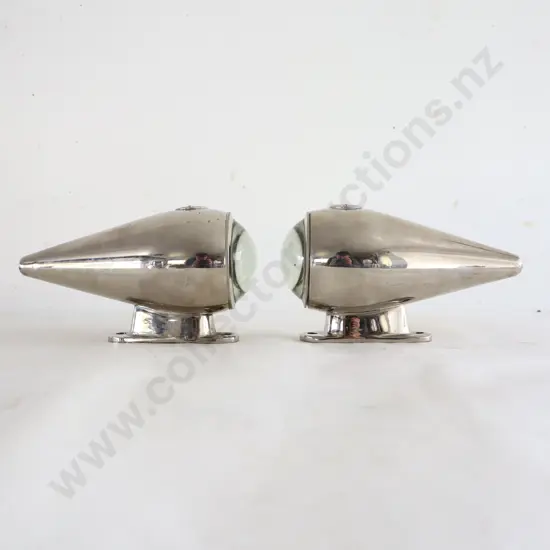 Pair Of Toby Bullseye Torpedo Side Lights
