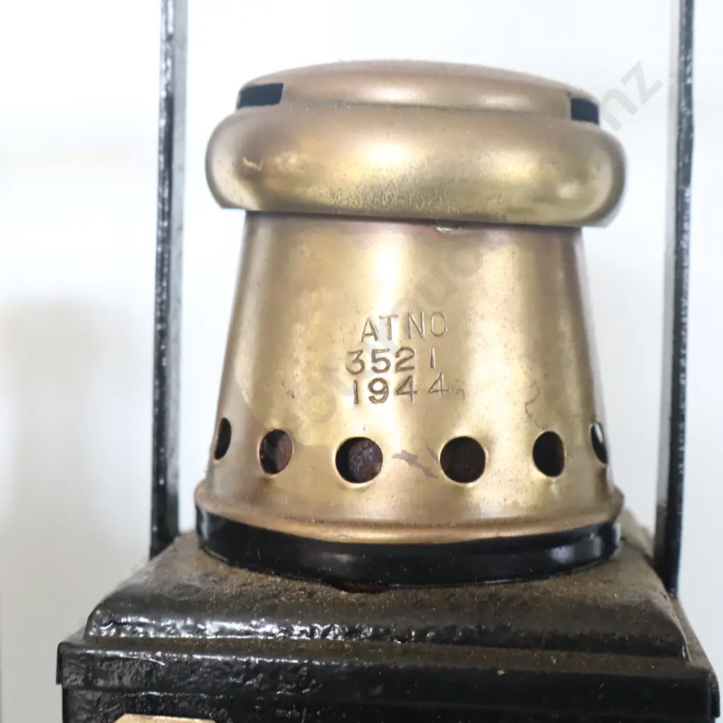 Rare Pair Lanterns Dated 1944 Image 1++