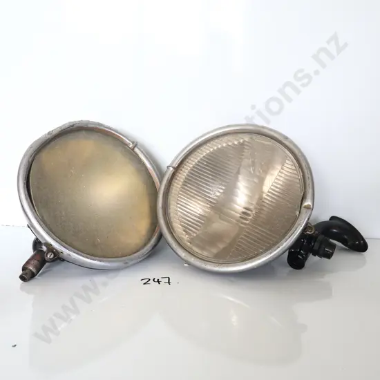 Pair Tiltray Headlights 