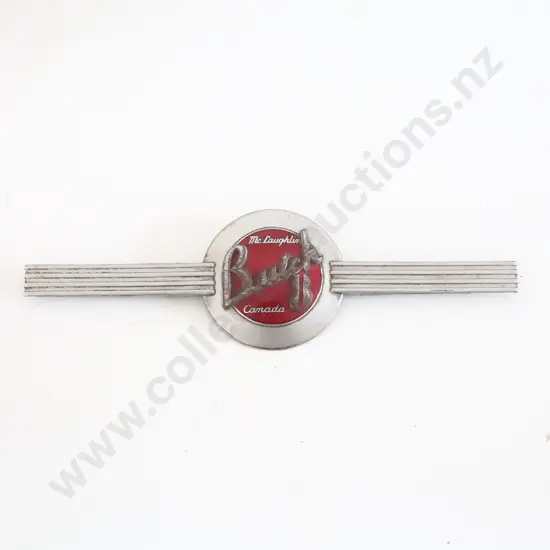Rare McLaughin Canada Buick Enamel Badge