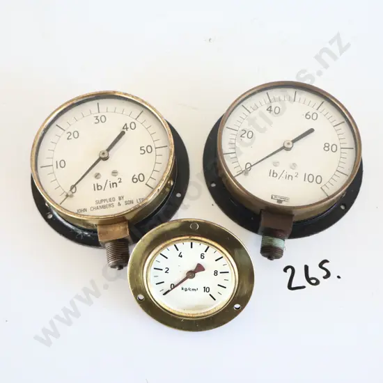 Gauges X 3