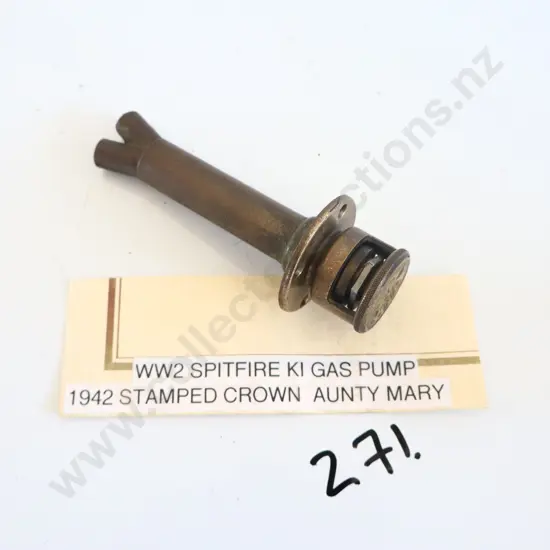 WW2 Spitfire Ki Gas Pump