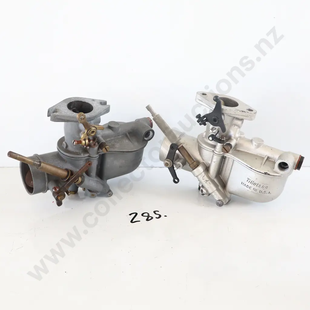 Vintage Ford Model A Tillotson Carburetors X 2 Image 1++