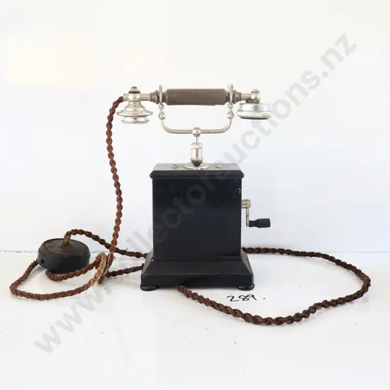 Ericsson Tin Box Magneto Phone, 1905 - 1920