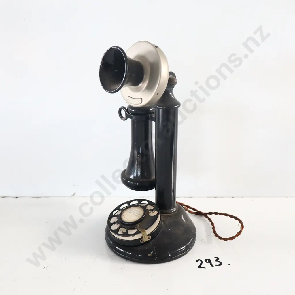 Western Electric Candlestick Telephone 1900 - 1940 Image 1++