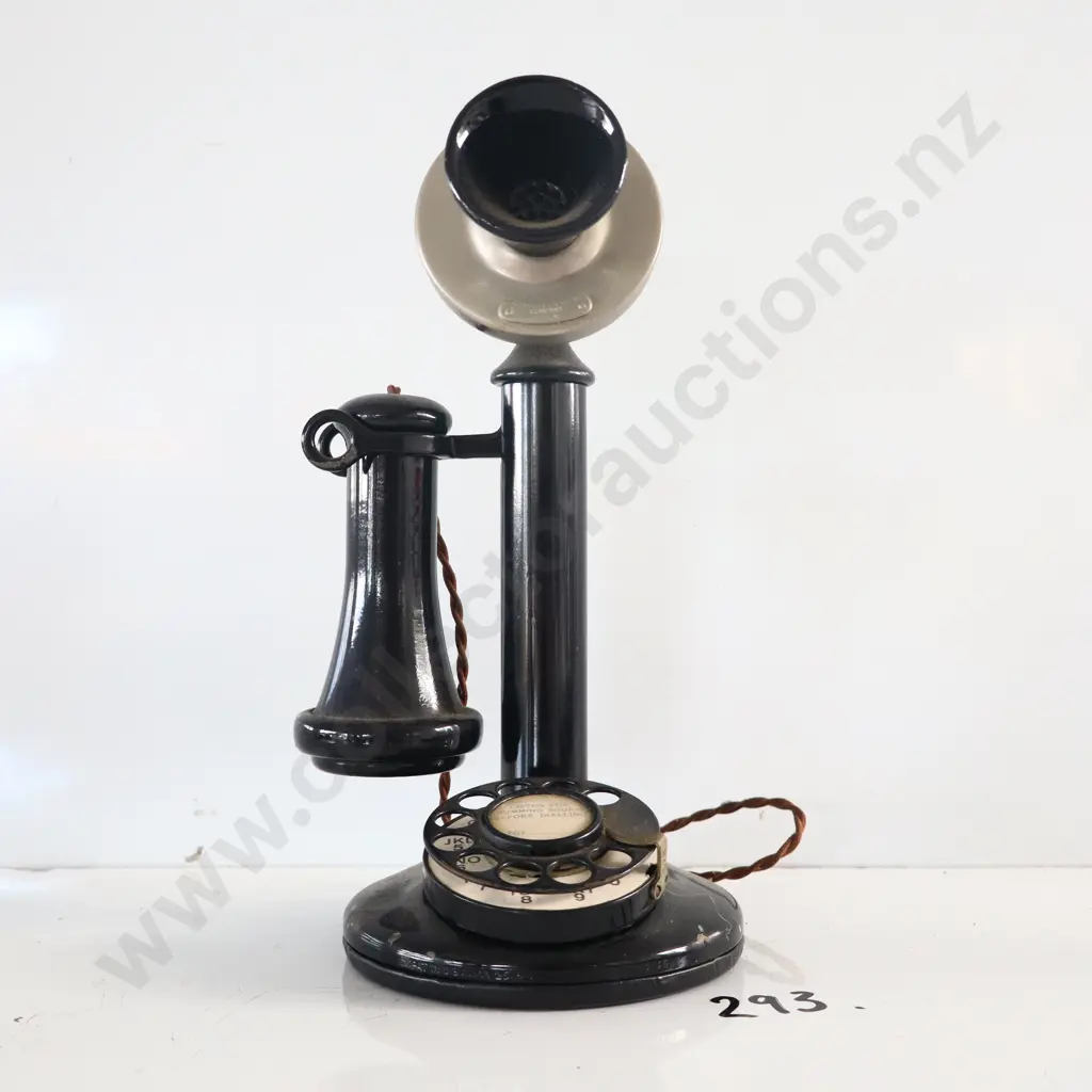 Western Electric Candlestick Telephone 1900 - 1940 Image 1++