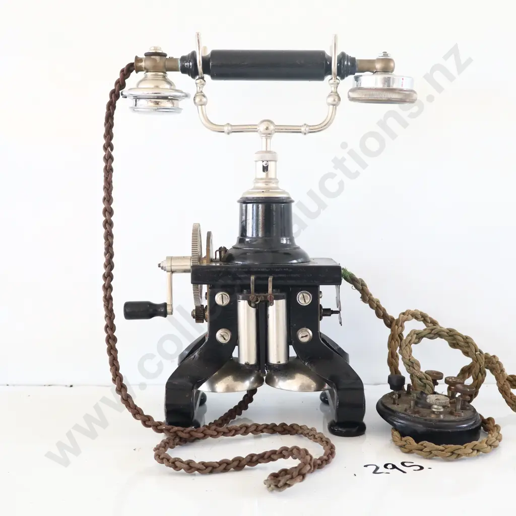 Early Ericsson Skeleton Telephone 1892 - 1920s Image 1++