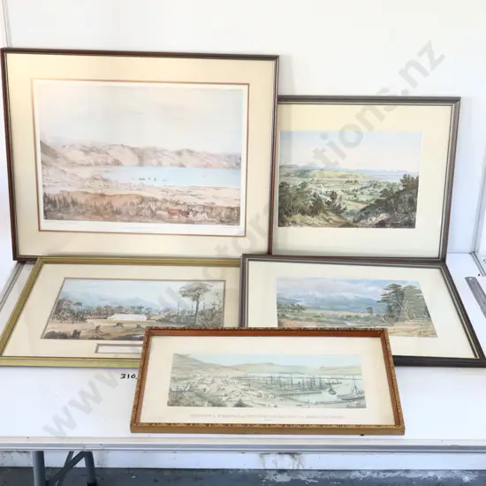 New Zealand Prints X 5