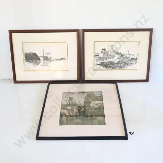 Maritime Orignals X 2 Gary Roberts And One Print
