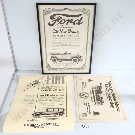 Ford, Fiat And Europa Posters