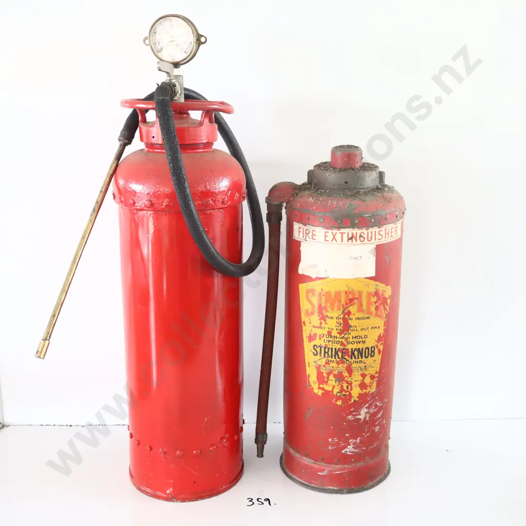 Rivited Fire Extinquishers X 2 Image 1++