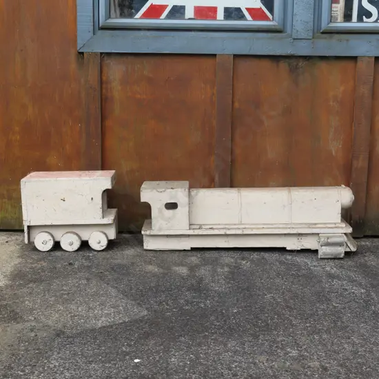 Vintage Wooden train A/F