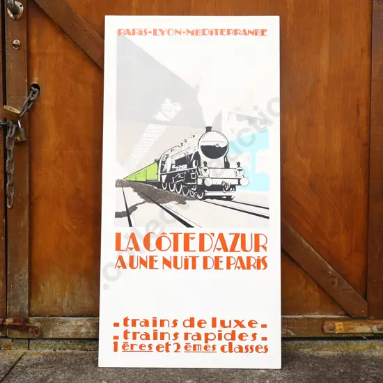 Hand Painted Railways Sign