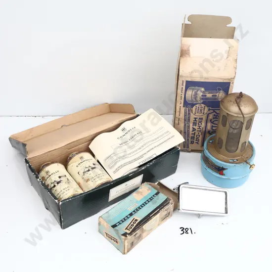 Connolly Renovation Kit, NOS Raydyot Heater, NOS Dipping Mirror